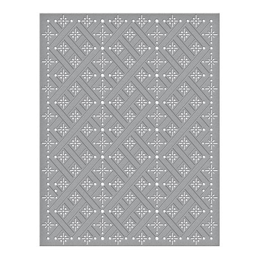 Matrices de découpe étoilées Argyle cousues de la Collection de Noël