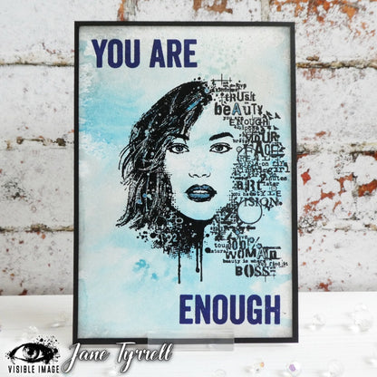 Visible Image Bold Enough - A6 Stamp Set