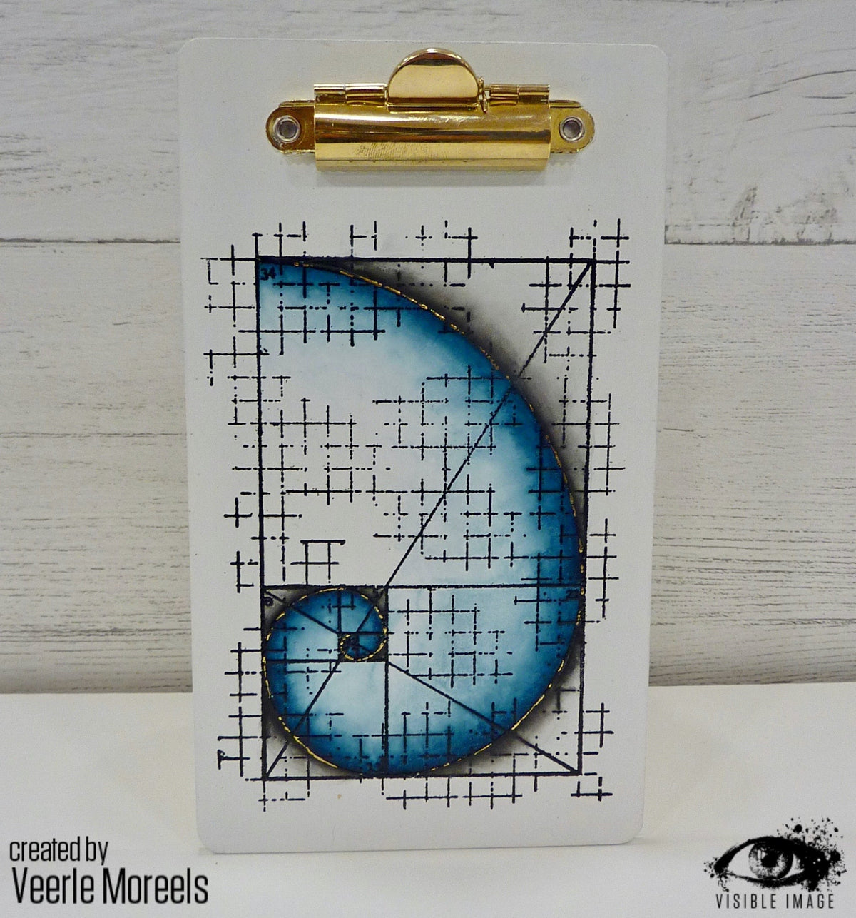 Visible Image Fibonacci - A6 Stamp