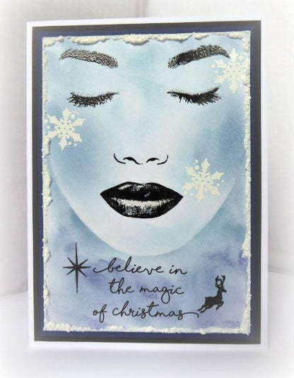 Visible Image Go To Christmas Words - Set de tampons A6