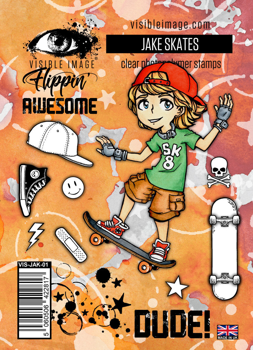 Visible Image Jake Skates - Set de tampons A6
