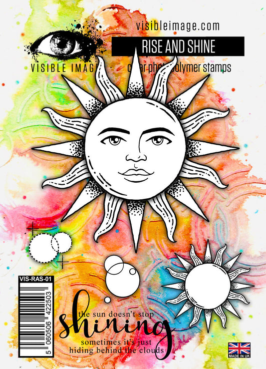 Visible Image Rise And Shine - A6 Stamp Set