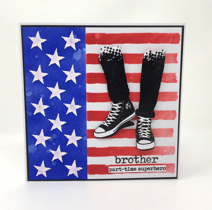Visible Image Teenage Kicks - A6 Stamp Set