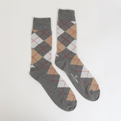 Motif losanges gris