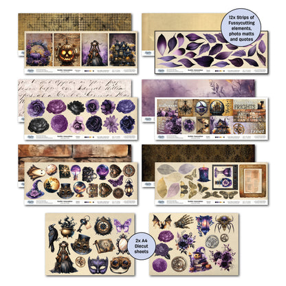 3Quarter Designs Gothic Innovation 12x12 Design Paper & Diecuts Set