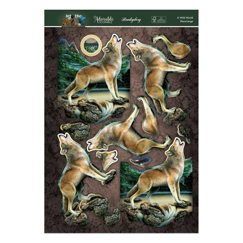 Kit Déco-Large Into The Wild - Un Monde Sauvage