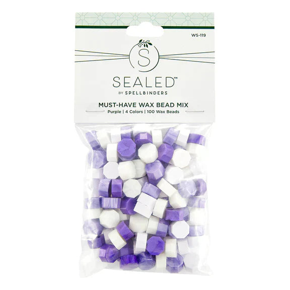 Mélange de perles de cire violettes incontournable