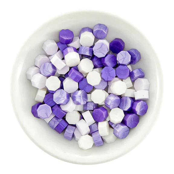 Mélange de perles de cire violettes incontournable