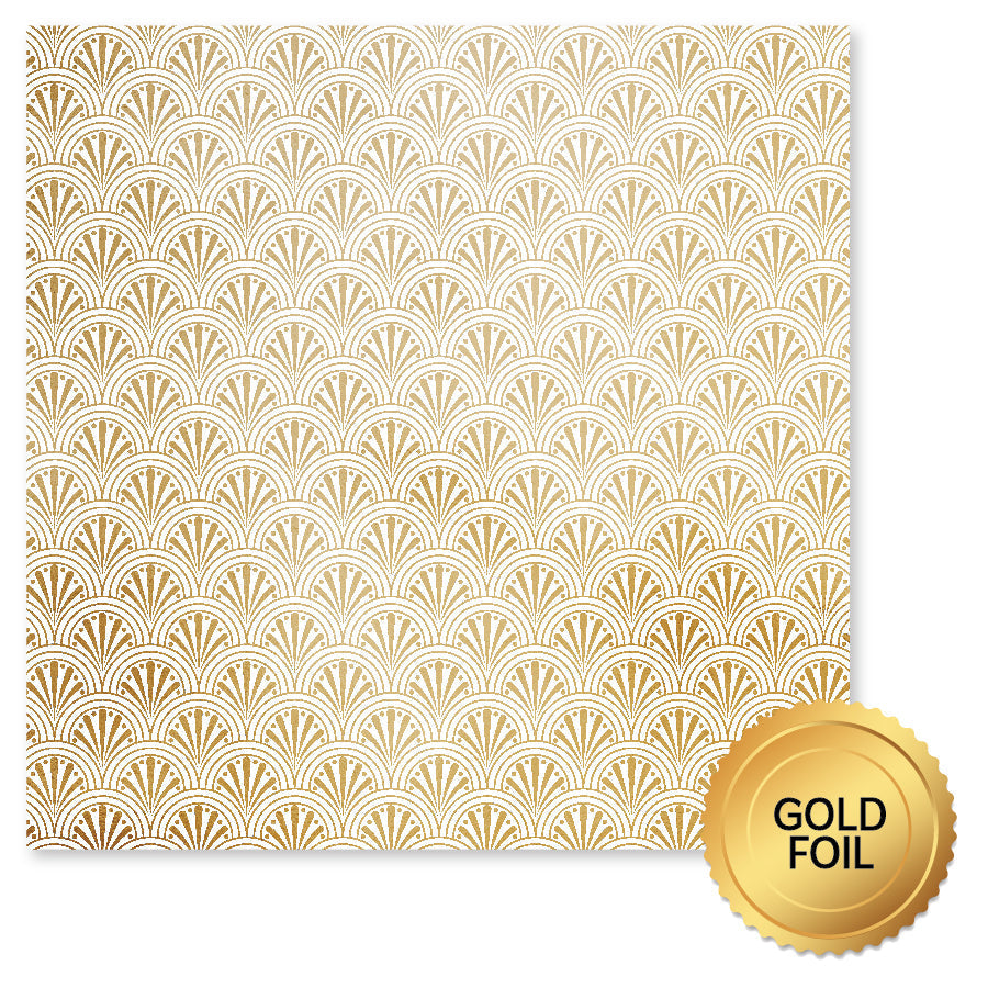Wedding Joy Foil Gold 6x6 Paper Collection 34530