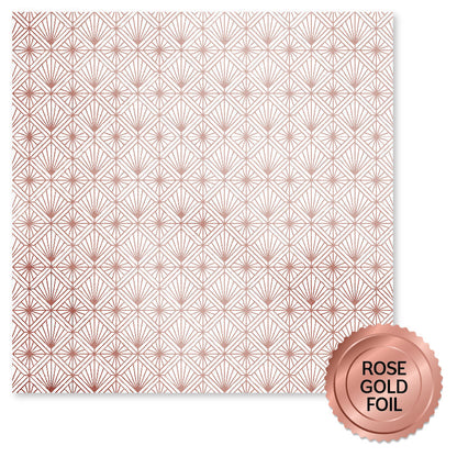 Wedding Joy Foil Rose Gold 6x6 Paper Collection 34581