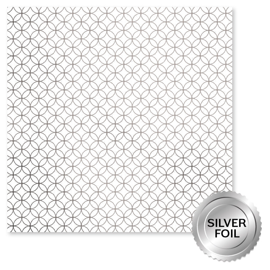 Wedding Joy Foil Silver 6x6 Paper Collection 34554