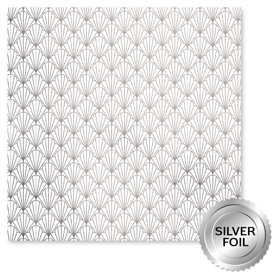 Wedding Joy Foil Silver 6x6 Paper Collection 34554