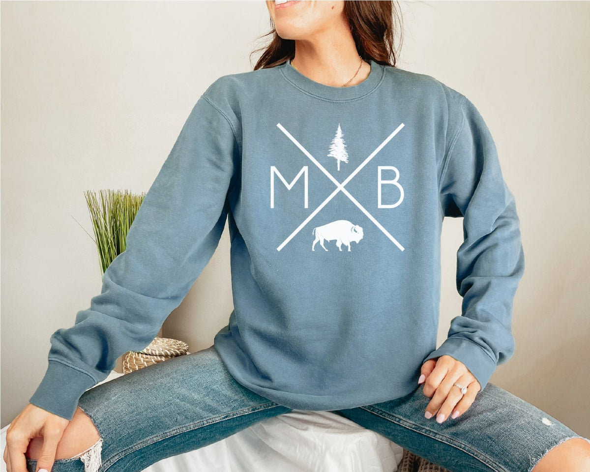Sweat-shirt unisexe haut de gamme MB X