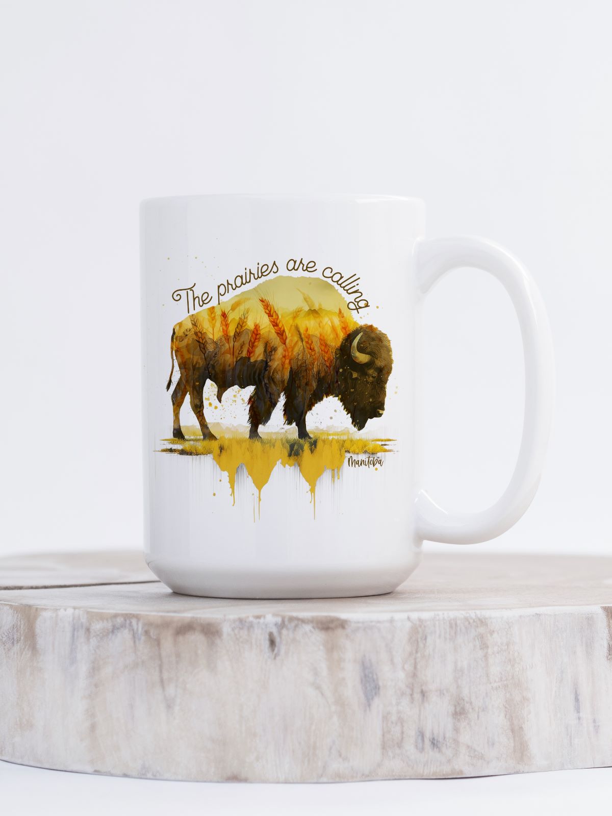 Mug en céramique "Les Prairies m'appellent" | Mug Manitoba