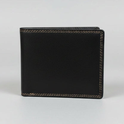 MET Men’s Bi-Fold Flip Coin Wallet