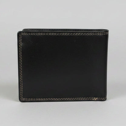 MET Men’s Bi-Fold Flip Coin Wallet