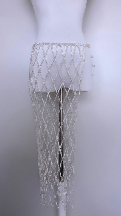 Midi- Pearl Skirt