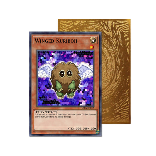 Carte Orica en métal Kuriboh Ailé