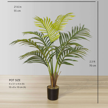 Plante en pot Xelo Artificial Hawaii Kwai Palmier (plusieurs tailles)