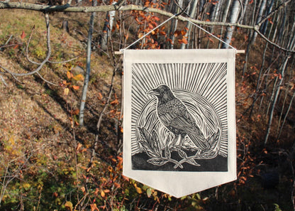 Wall Hanging: 'Raven'