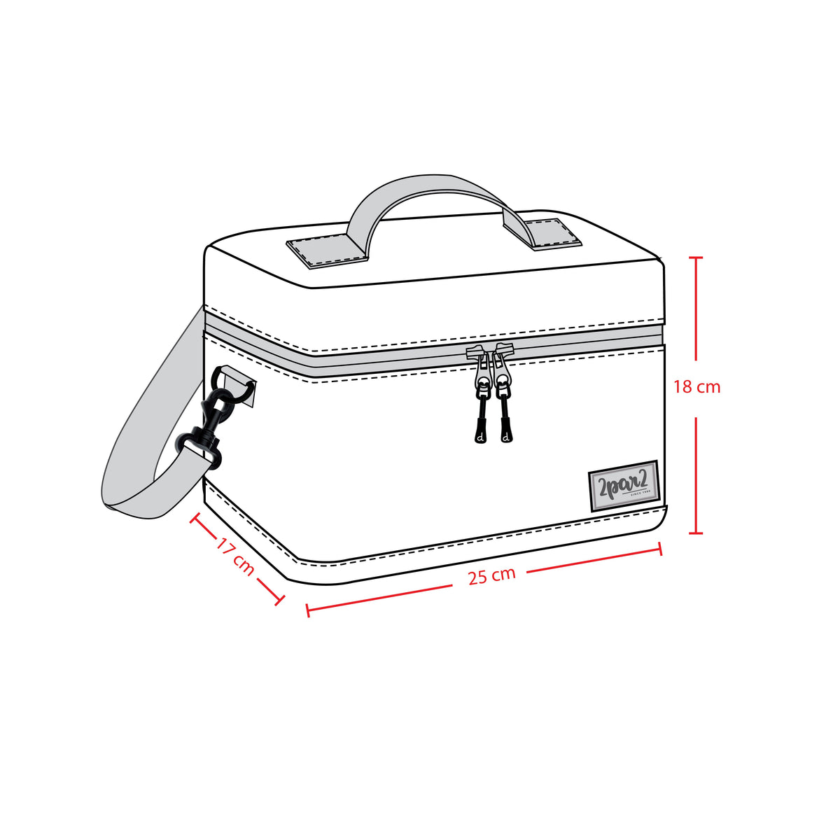 Lunch Box Blue And Grey Camouflage