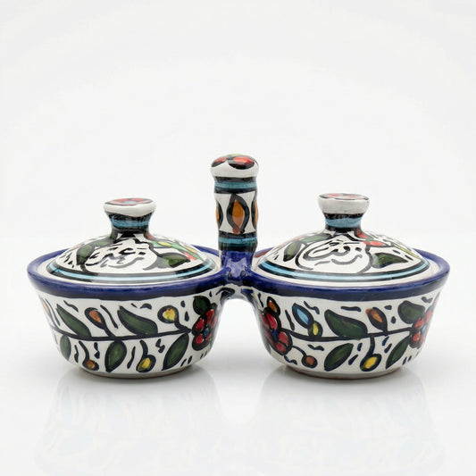 Zait and Zaatar Double Dish - Zahra