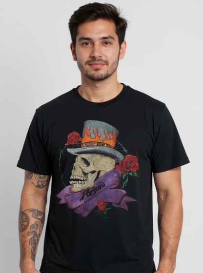 Poison - Greatest Hits Black T-Shirt