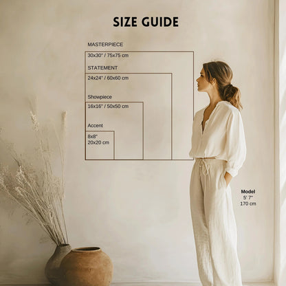 Josef Albers Inspired 'Sly' Giclee Print: Mid-Century Modern Red Square Art (1x1)