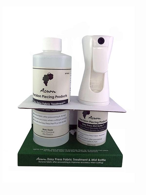 Pack combiné de traitement d'amidon pour tissus Acorn Easy Press