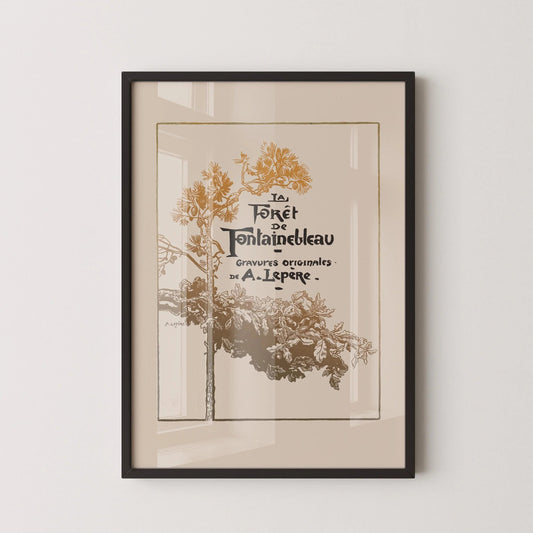 Auguste Lep√®re - La For√™t de Fontainebleau Art Nouveau Print