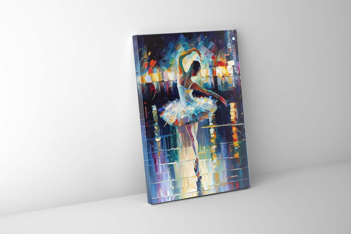 Wall Art Ballet Dancer -Fine Art Canvas Print