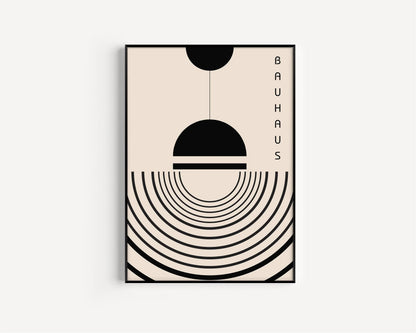 Bauhaus 'The Lamp' Art Print: Mid-Century Modern Giclee