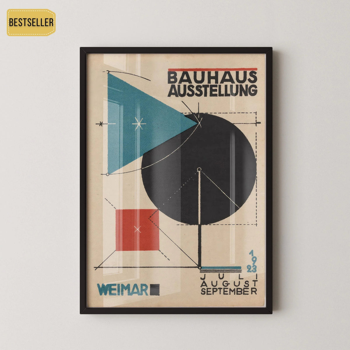 Bauhaus Ausstellung Giclee Print: Mid-Century Modern Art
