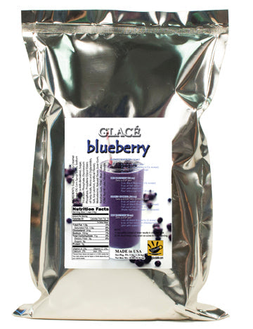 Blueberry 4 in 1 Mix for Bubble Tea, Smoothies, Lattes and Frappes, 3 lbs. Bag (Case 6 x 3 lbs. Bags)  - Multi-Use Powdered Beverage Mix - Ships Free Within Canada on Orders Above CAD $199