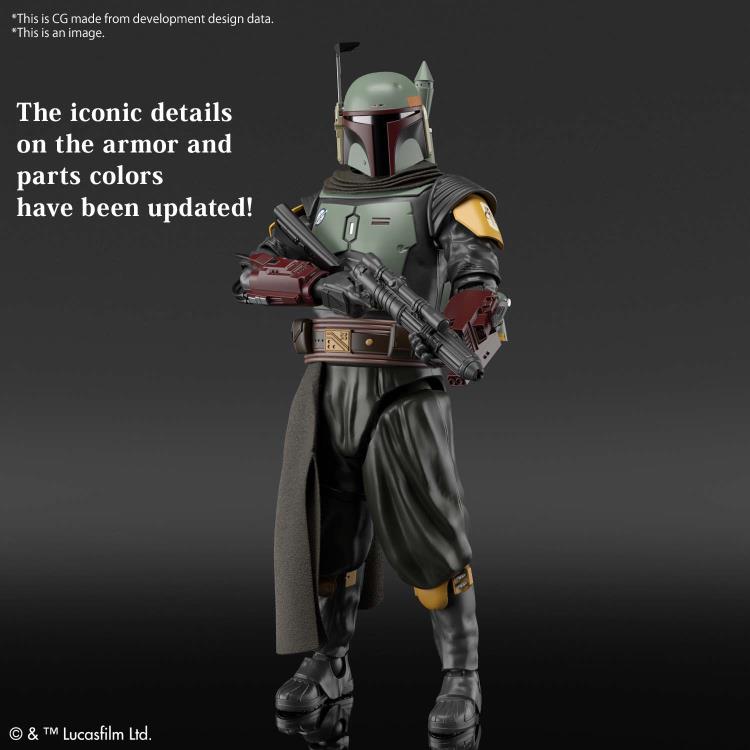 Maquette Le Mandalorien Boba Fett à l'échelle 1/12