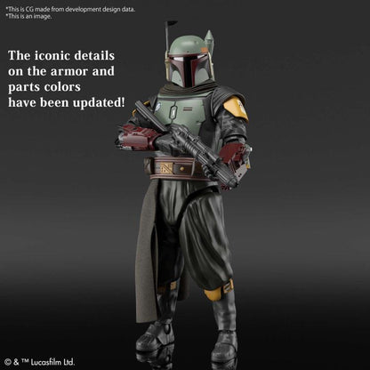 Maquette Le Mandalorien Boba Fett à l'échelle 1/12