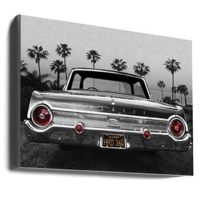 Décoration murale Ford Galaxie 500XL sur toile