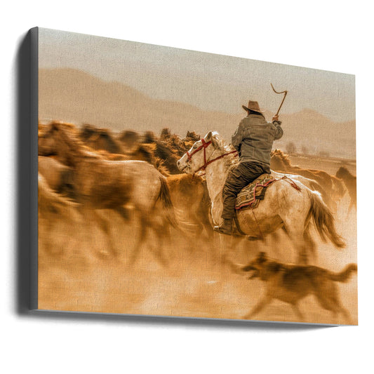 Décoration murale Chevaux sauvages (alias Yılkı Atları)