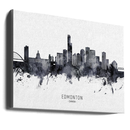 Décoration murale Edmonton Canada Skyline