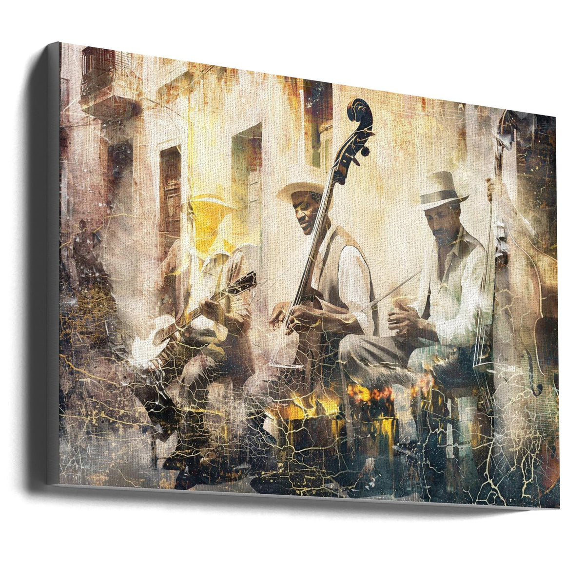 Art mural Art musical Illustration 11 Orchestre de jazz