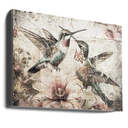 Décoration murale Oiseaux Animal Illustration Vintage Wallart 10