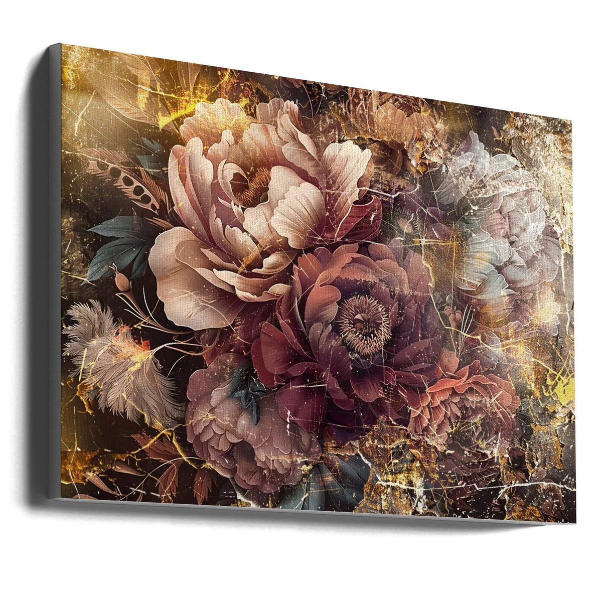 Décoration murale Fleur Art floral Illustration murale 096