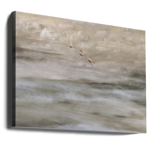 Art mural Cygnes sur la mer