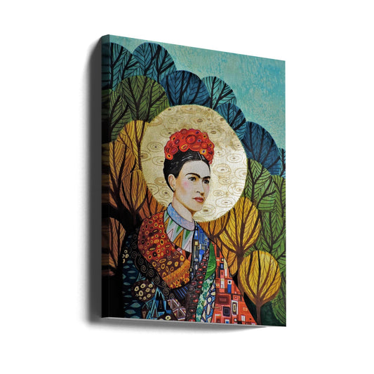 Art mural Frida aime Klimt