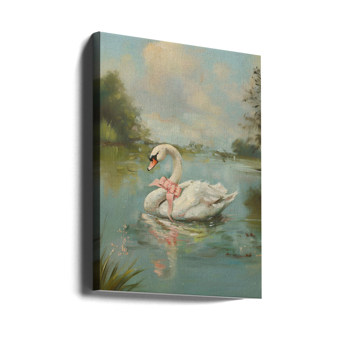 Coquette cygne vintage
