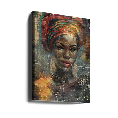 Art mural Illustration d'art africain Art mural 068