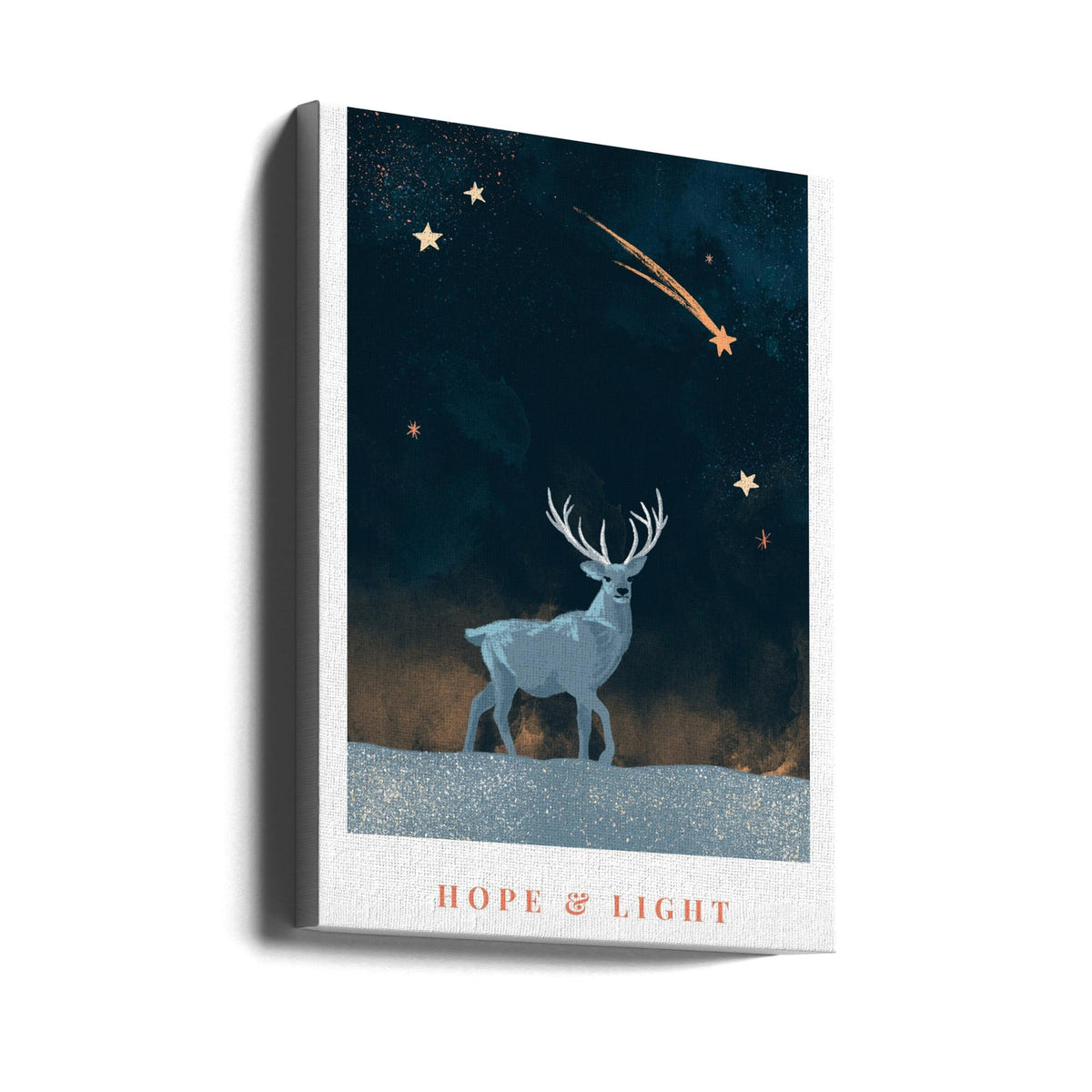 Décoration murale « Hope & Light », imprimée sur toile