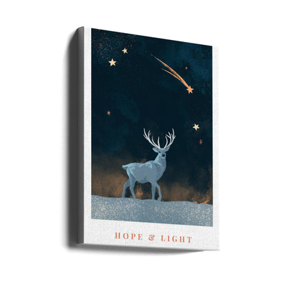 Décoration murale « Hope & Light », imprimée sur toile