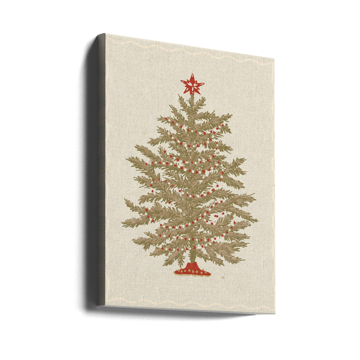 Décoration murale Sapin de Noël 02 Impression sur toile