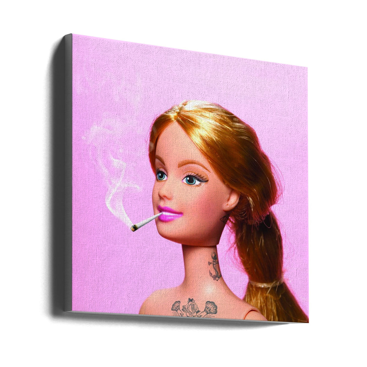 Art mural Jeune femme
